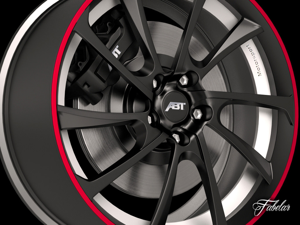 ABT rim 3D model