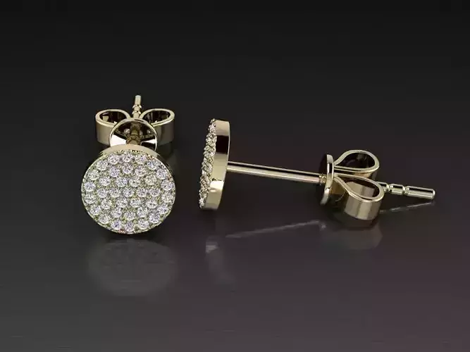 Jewelry Earring 3D print model