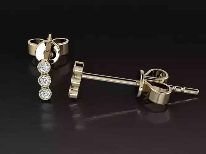 Jewelry Earring 3D print model