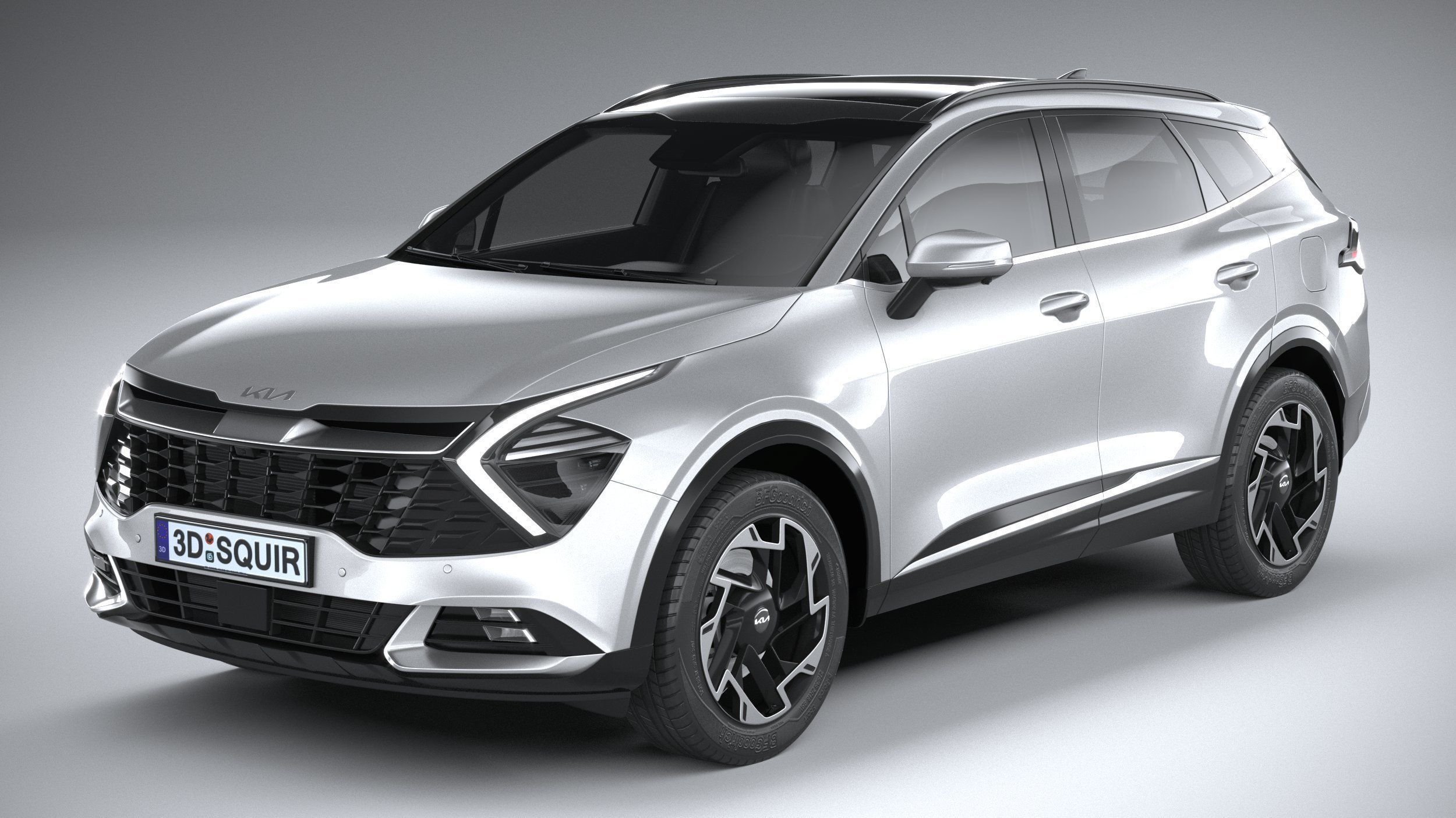 Kia Sportage v2 2022 3D model_1