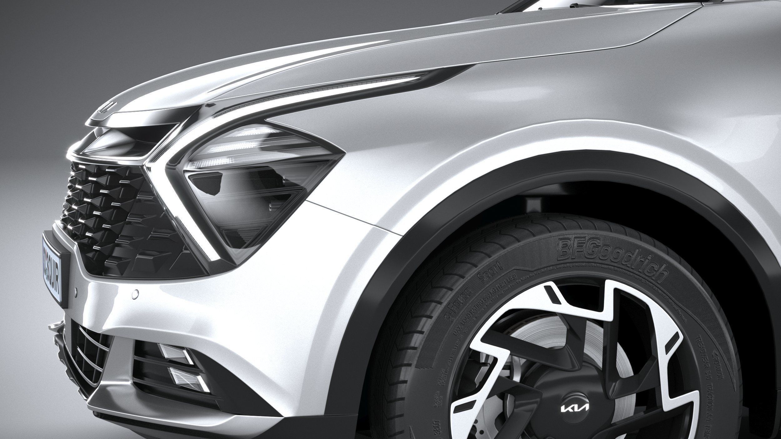 Kia Sportage v2 2022 3D model_3