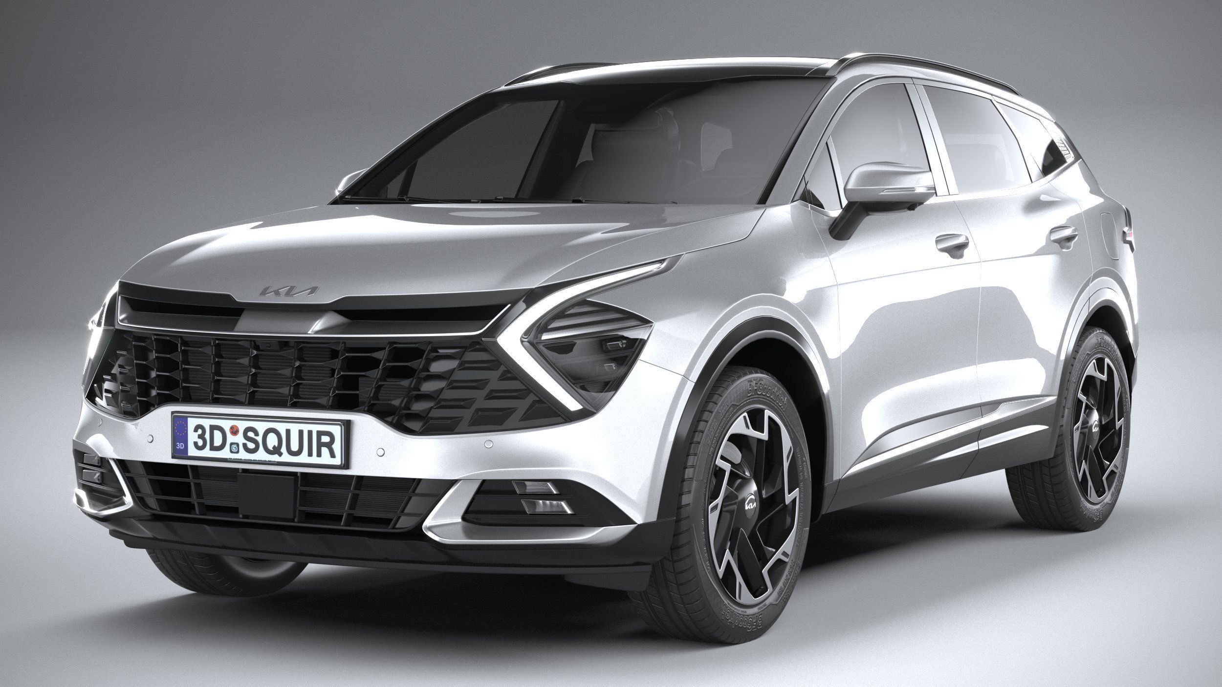 Kia Sportage v2 2022 3D model_2