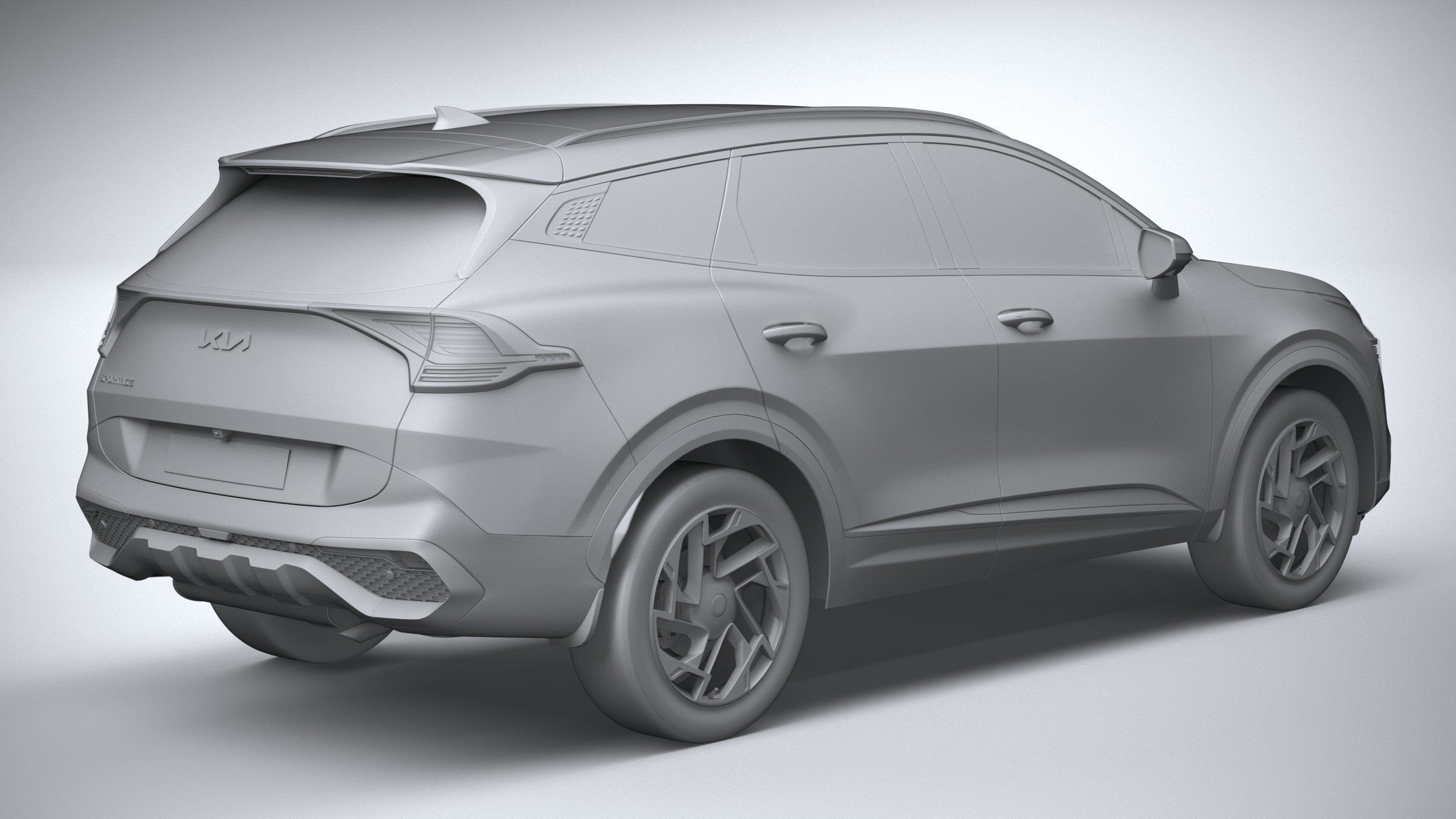 Kia Sportage v2 2022 3D model_25