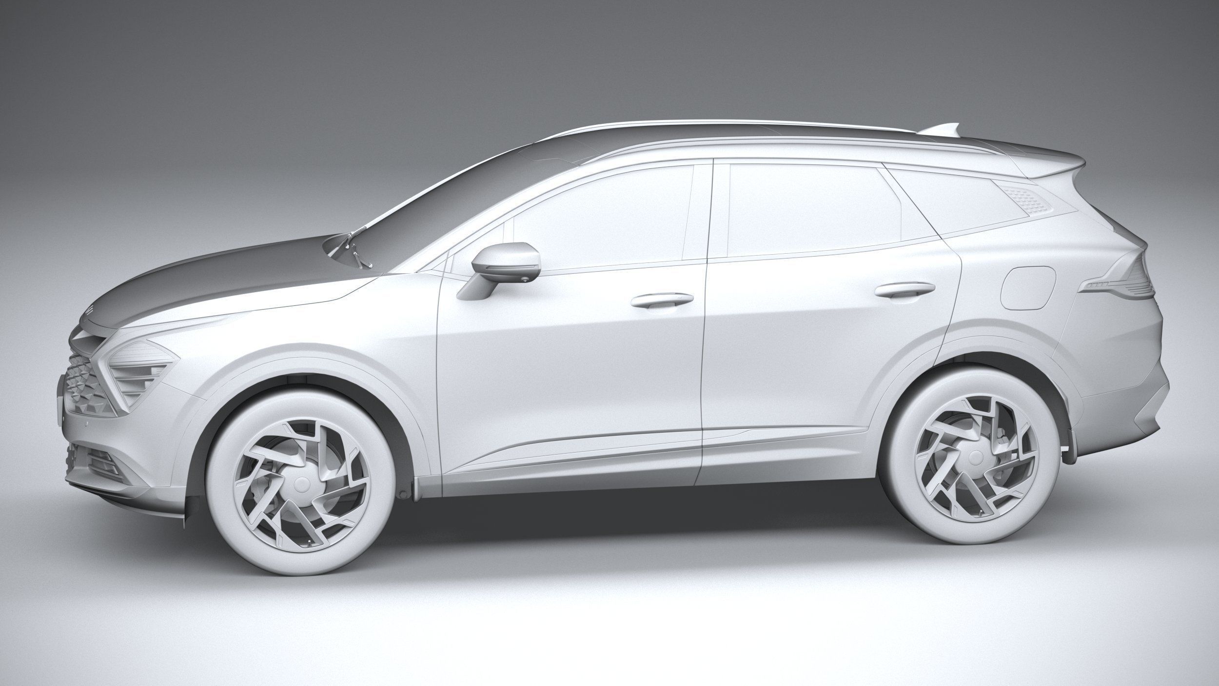 Kia Sportage v2 2022 3D model_22