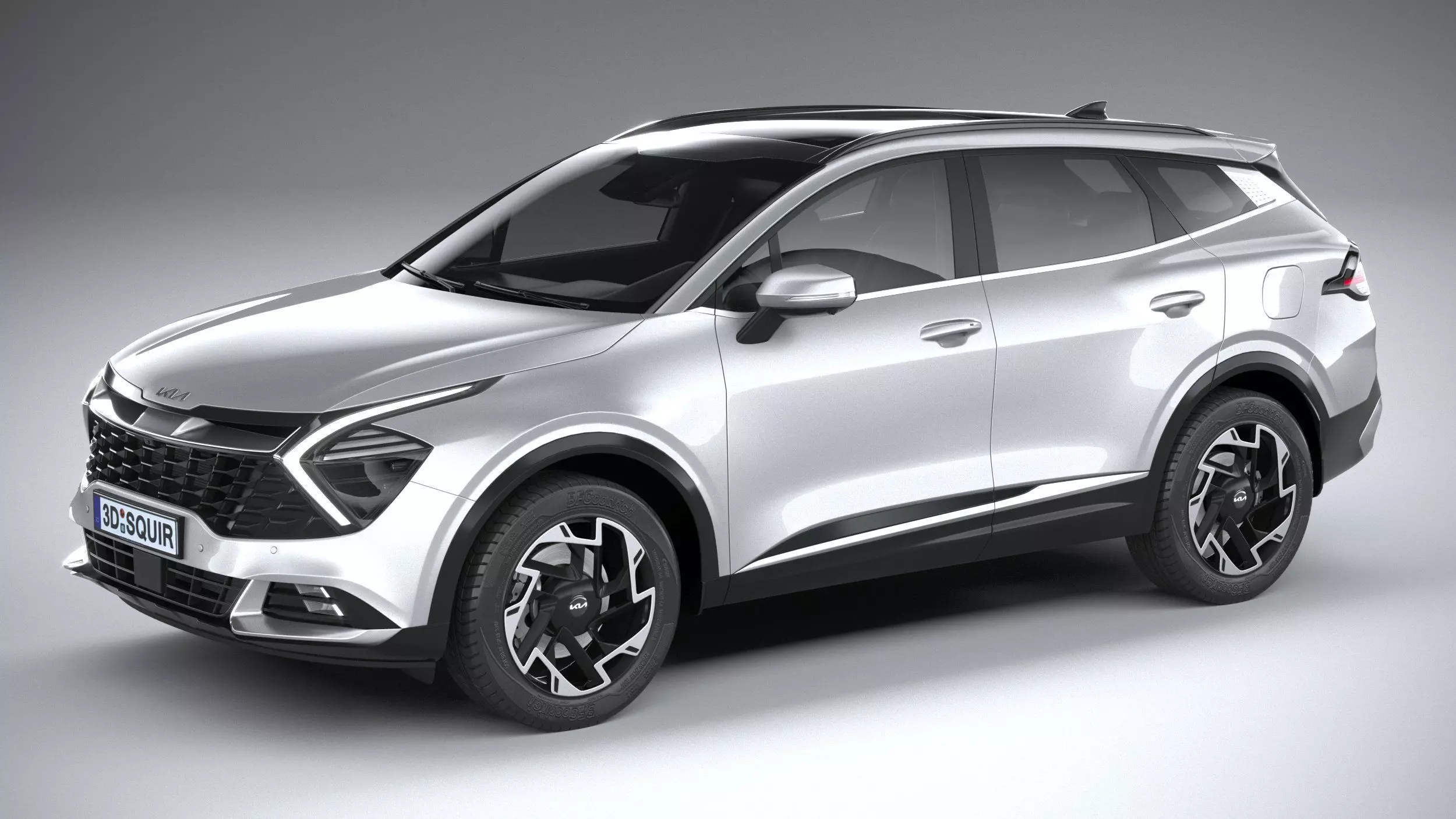 Kia Sportage v2 2022 3D model_0