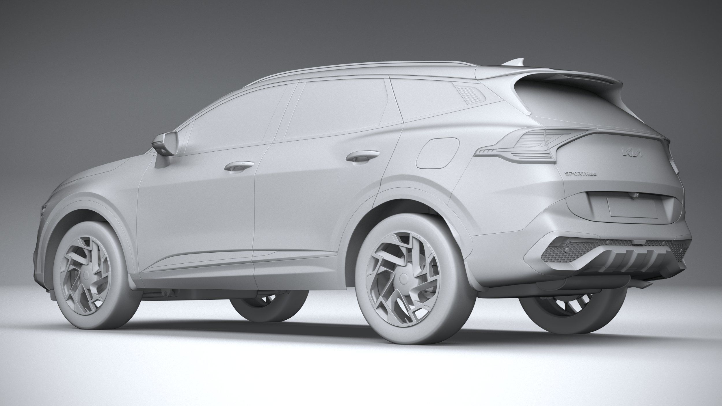 Kia Sportage v2 2022 3D model_21