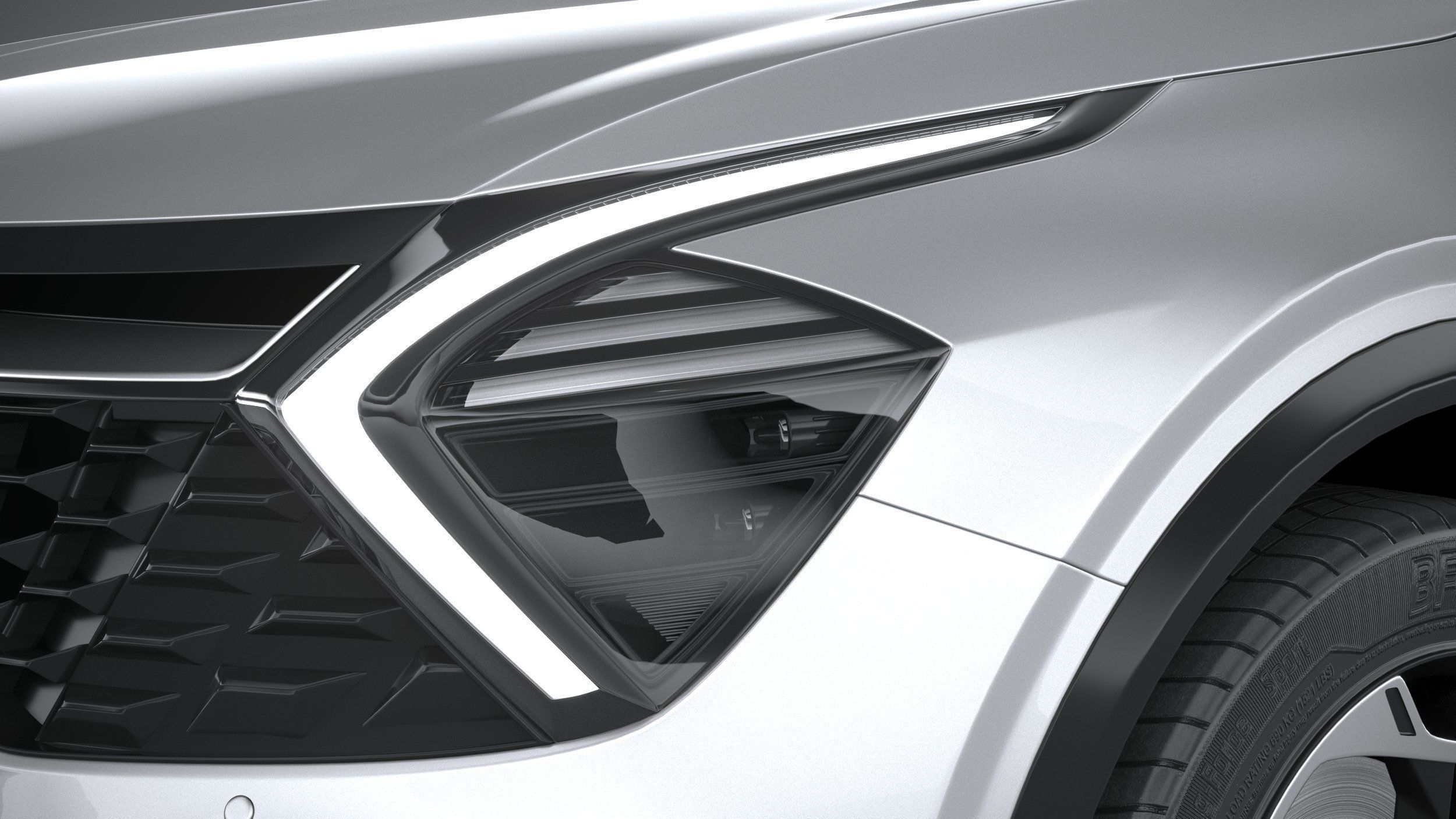 Kia Sportage v2 2022 3D model_14