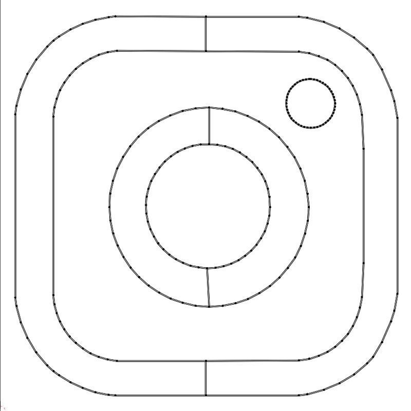 Social Media Icons 3D model_8