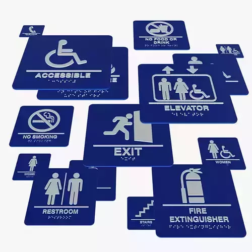 Indoor Compliance Signs