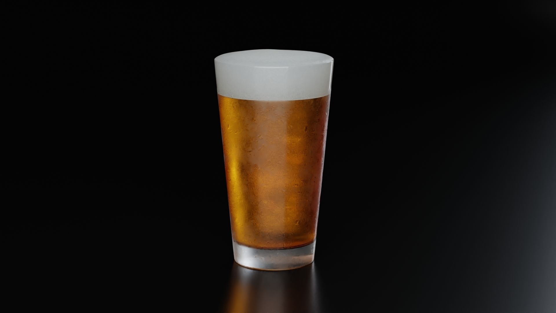 Beer Glass 12 3D model_7