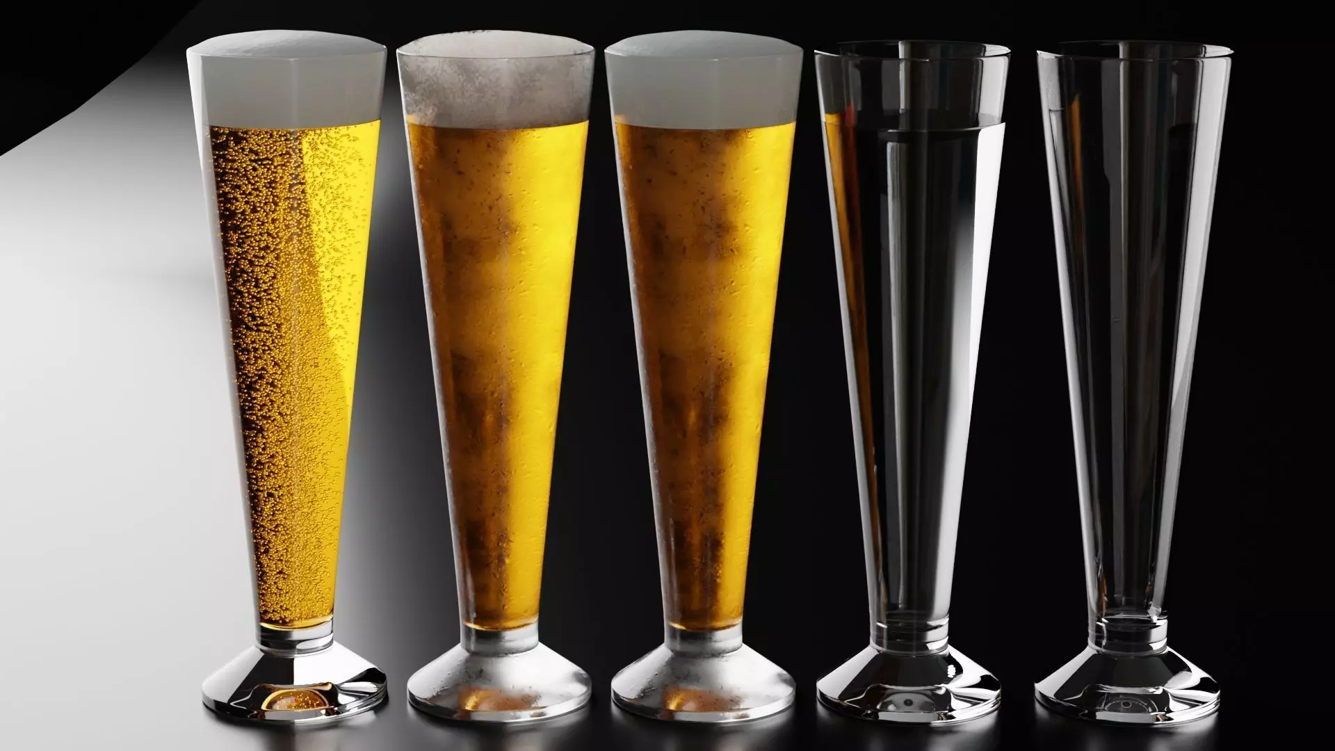 Beer Glass 13 3D model