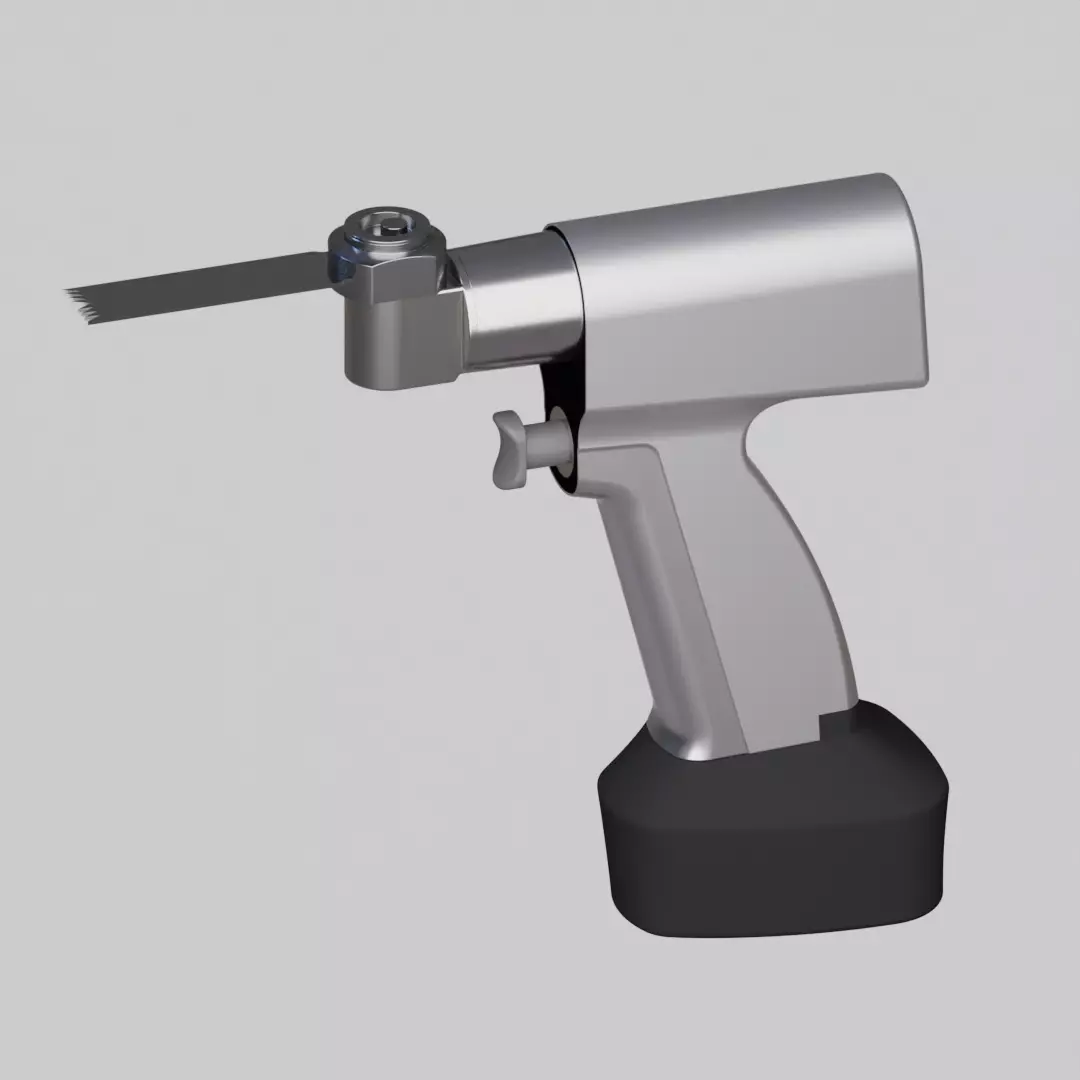Orthopedic Sagittal Saw 3D model_0