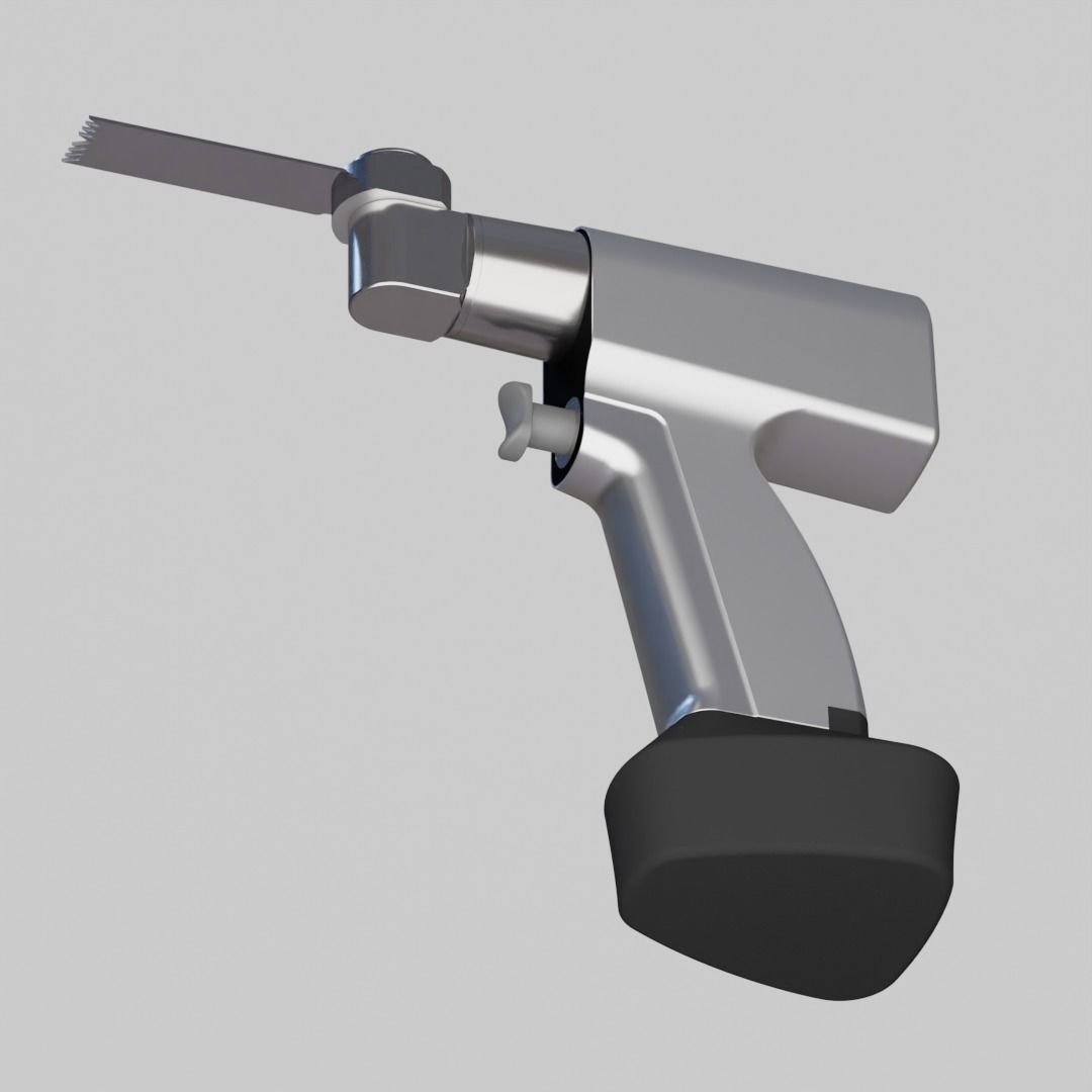 Orthopedic Sagittal Saw 3D model_3