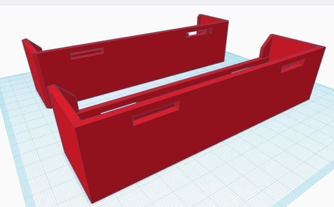 FW06 Eletric Convertion Kit with Batery house ESC support 3D print model_6