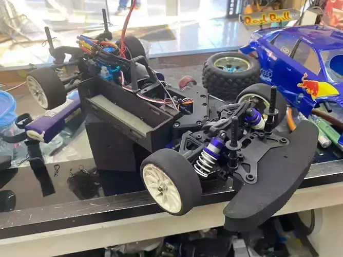 FW06 Eletric Convertion Kit with Batery house ESC support