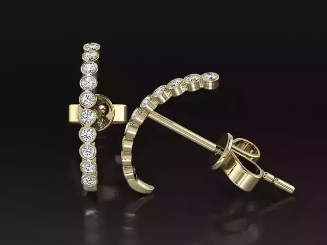 Jewelry Earring 3D print model