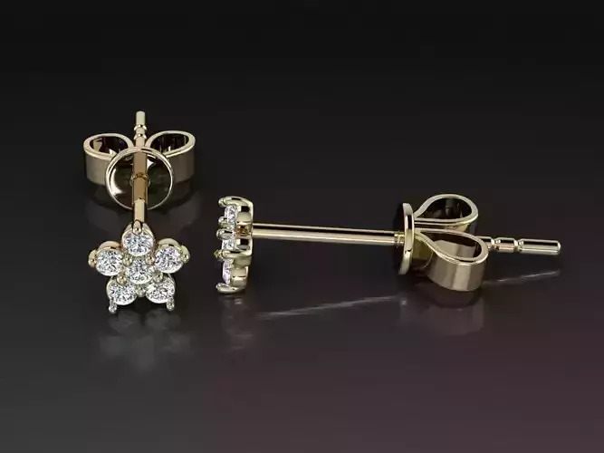 Jewelry Earring 3D print model