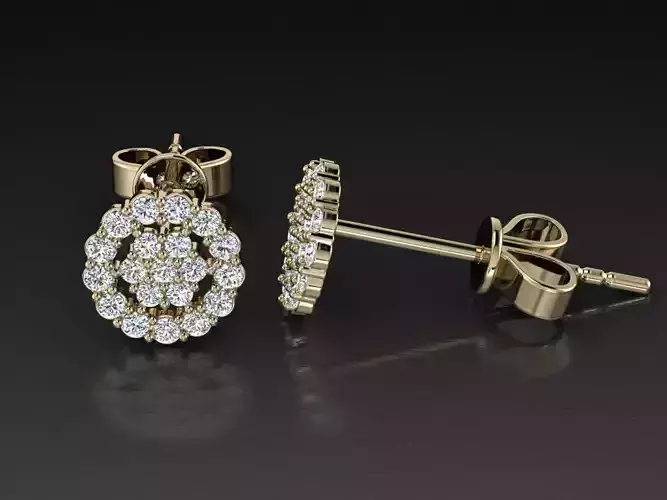 Jewelry Earring 3D print model
