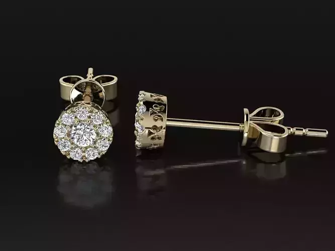 Jewelry Earring 3D print model