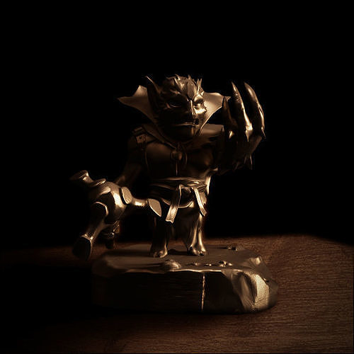 Lion Chibi - DOTA 2 - 3D Print Collection 3D print model