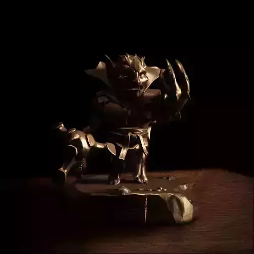 Lion Chibi - DOTA 2 - 3D Print Collection 3D print model