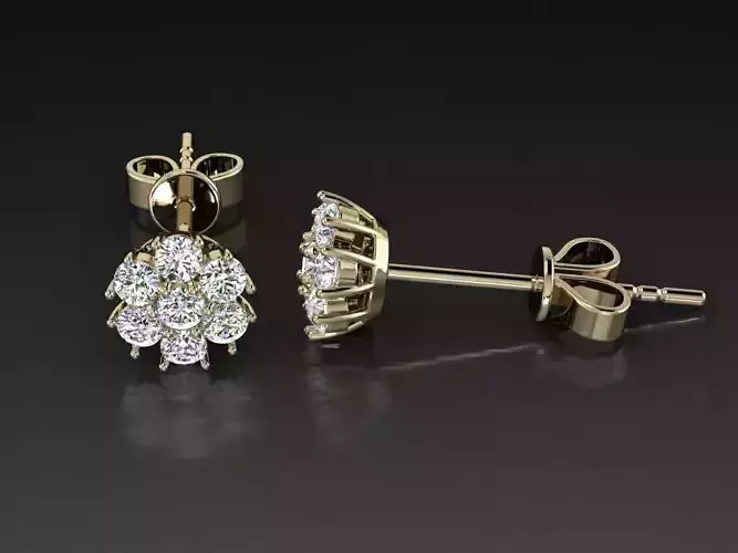 Jewelry Earring 3D print model