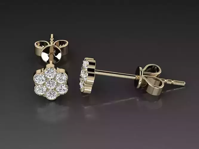 Jewelry Earring 3D print model