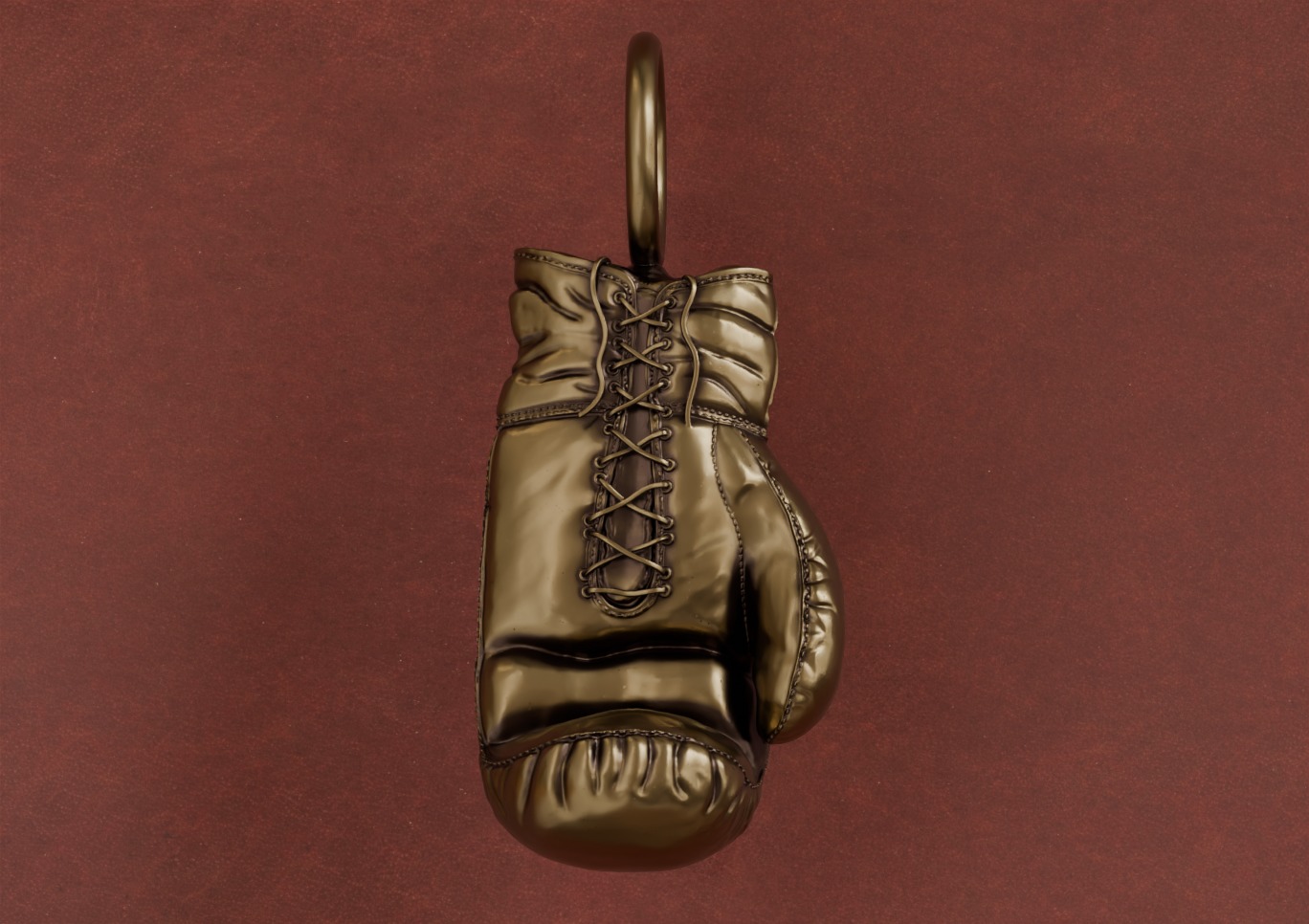 Boxing glove V3 3D print model_4