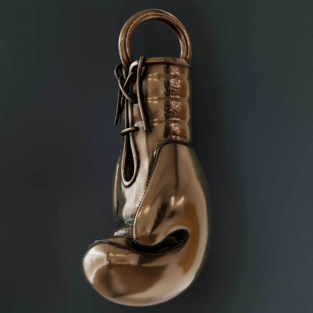 Boxing glove V3 3D print model_7