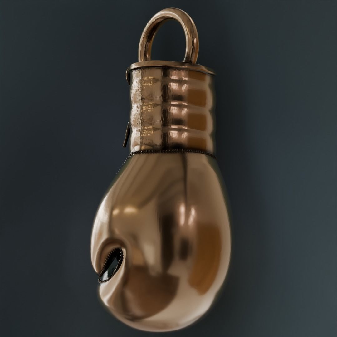Boxing glove V3 3D print model_8
