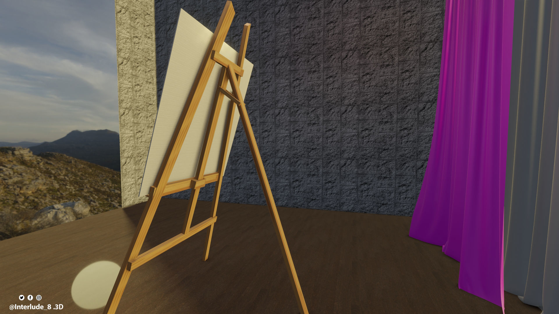 Architectural visualization 3D model_2