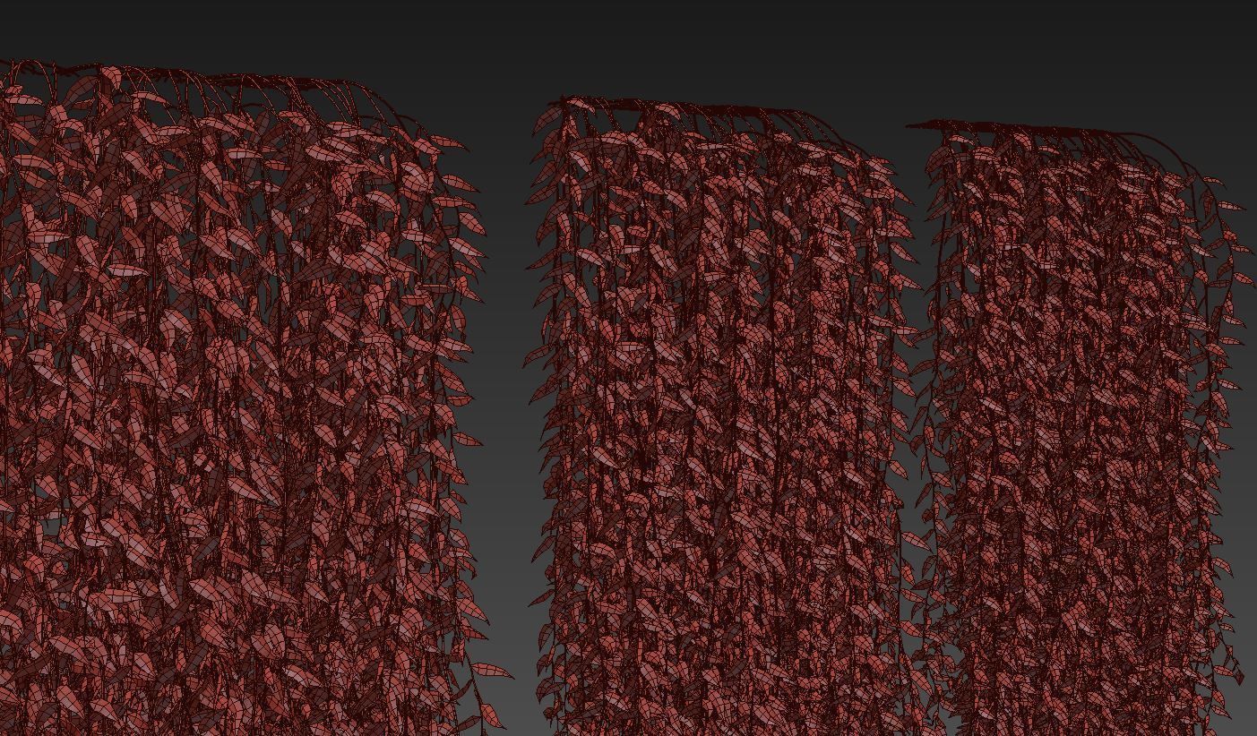 Vernonia elliptica 03 3D model_10