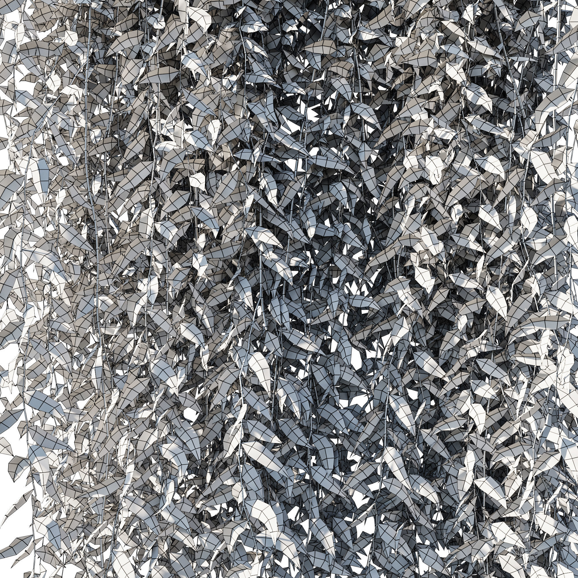 Vernonia elliptica 03 3D model_3