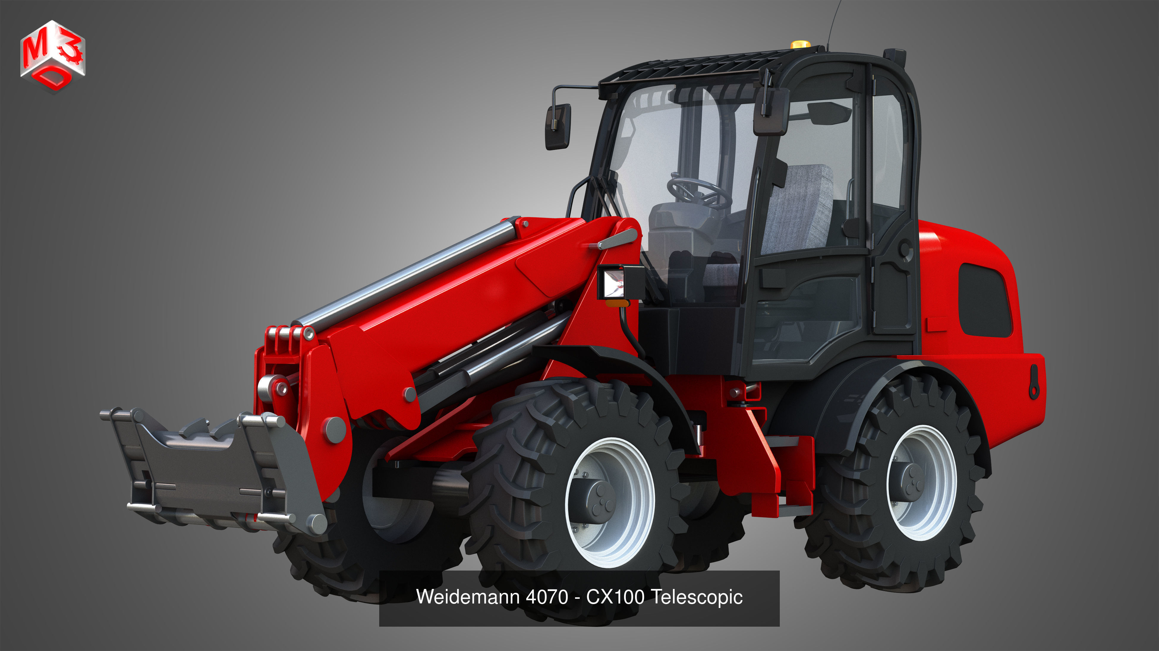 Telescopic Loaders 2 in 1 3D Model Collection_2