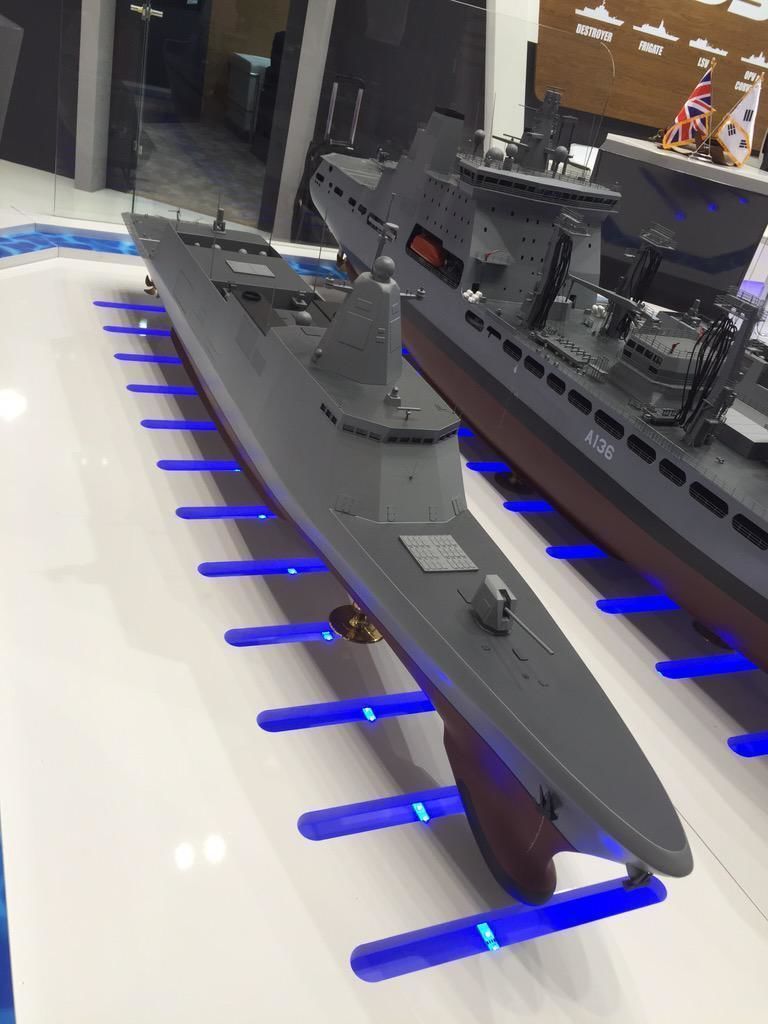 Korean KDDX destroyer DSME 8000 3D model_9