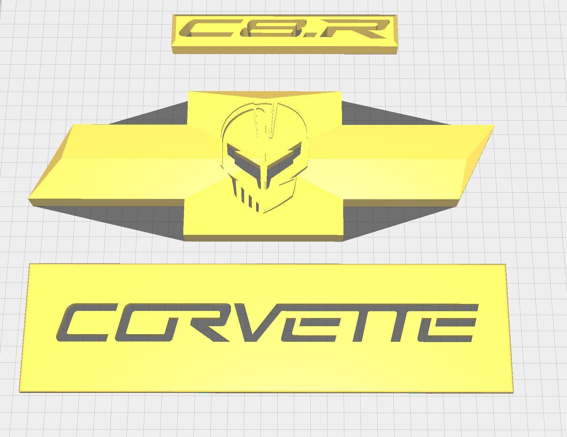 C8 Garage Art 3D print model_6