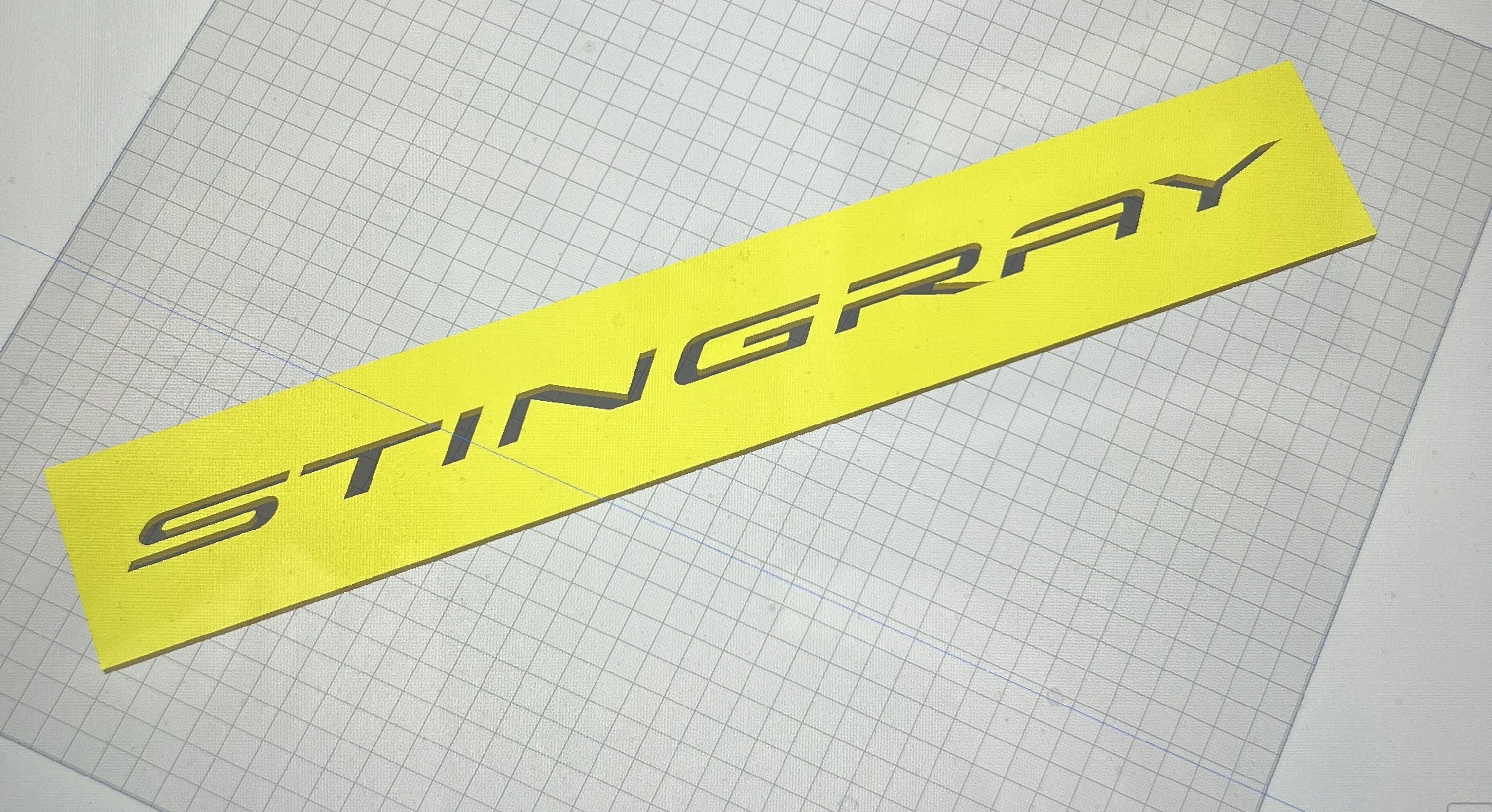 C8 Garage Art 3D print model_10