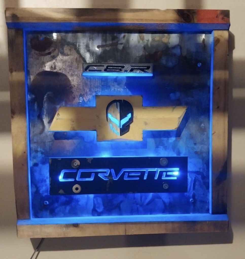 C8 Garage Art 3D print model_3