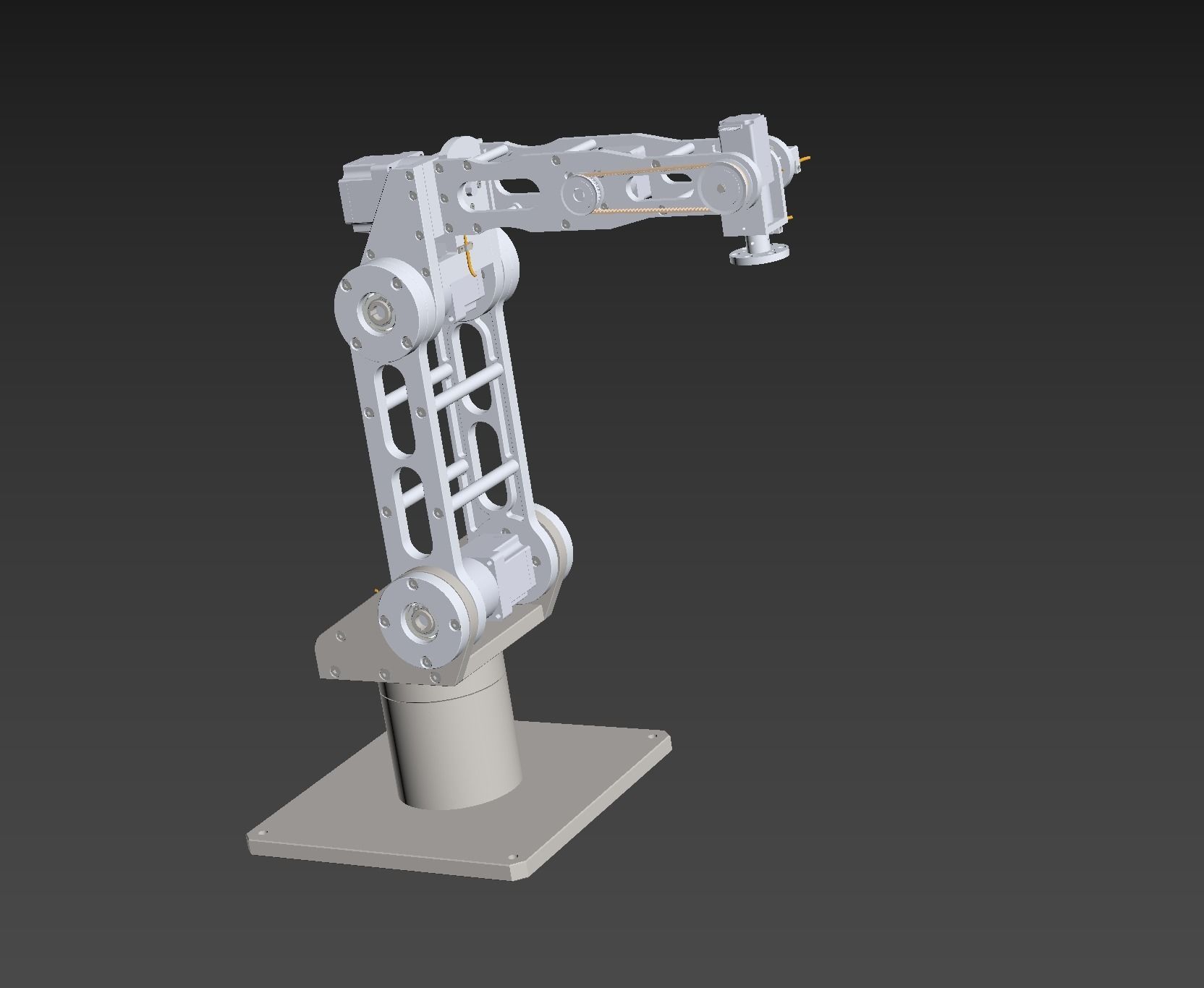 Six manipulator 3D model_6