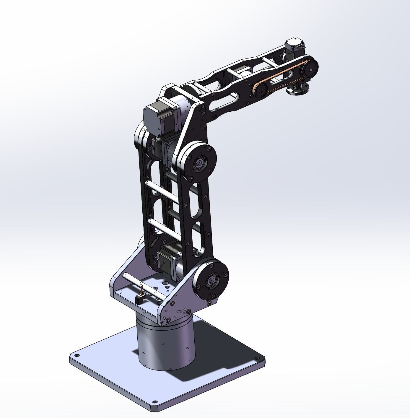 Six manipulator 3D model_7