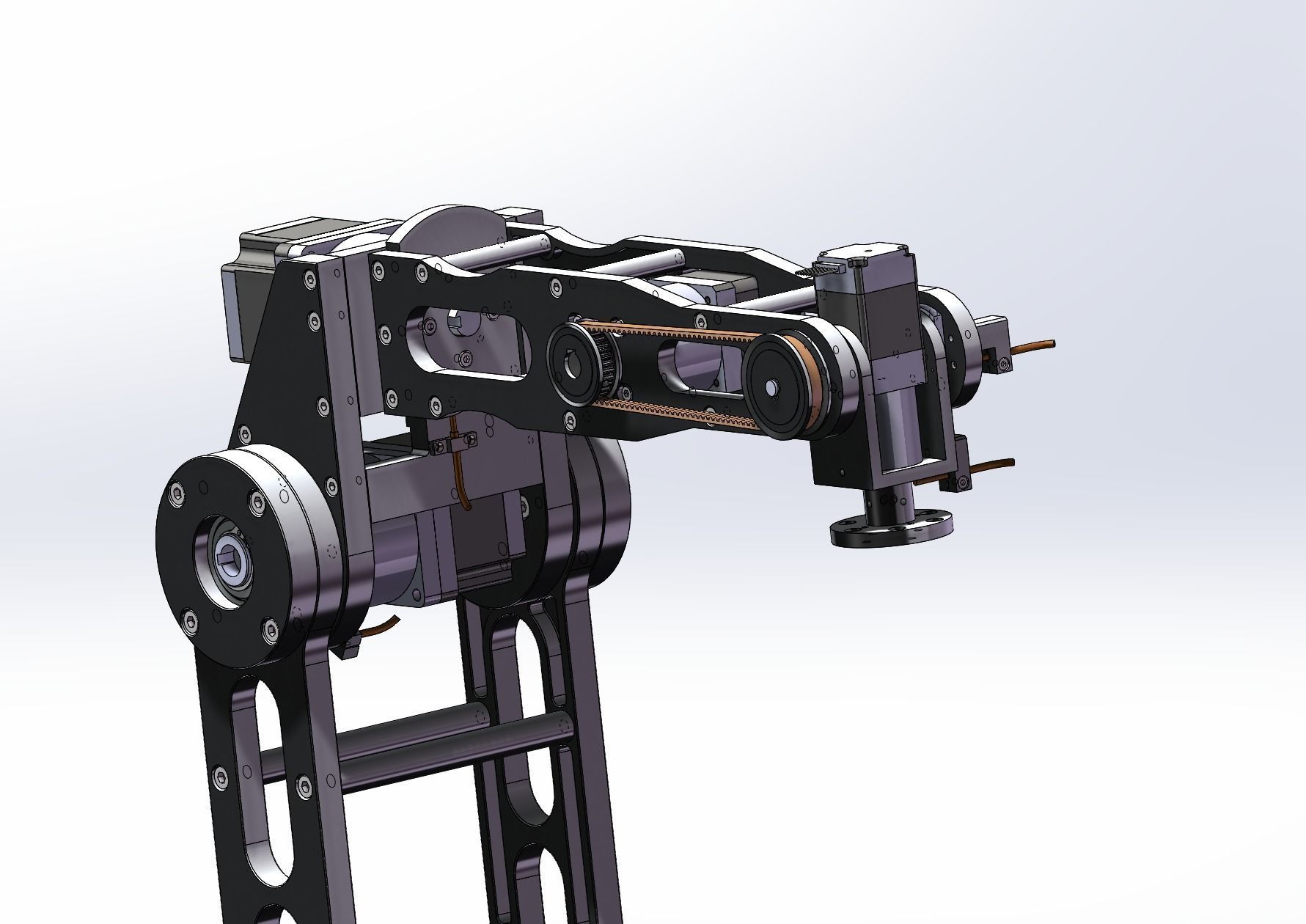 Six manipulator 3D model_9