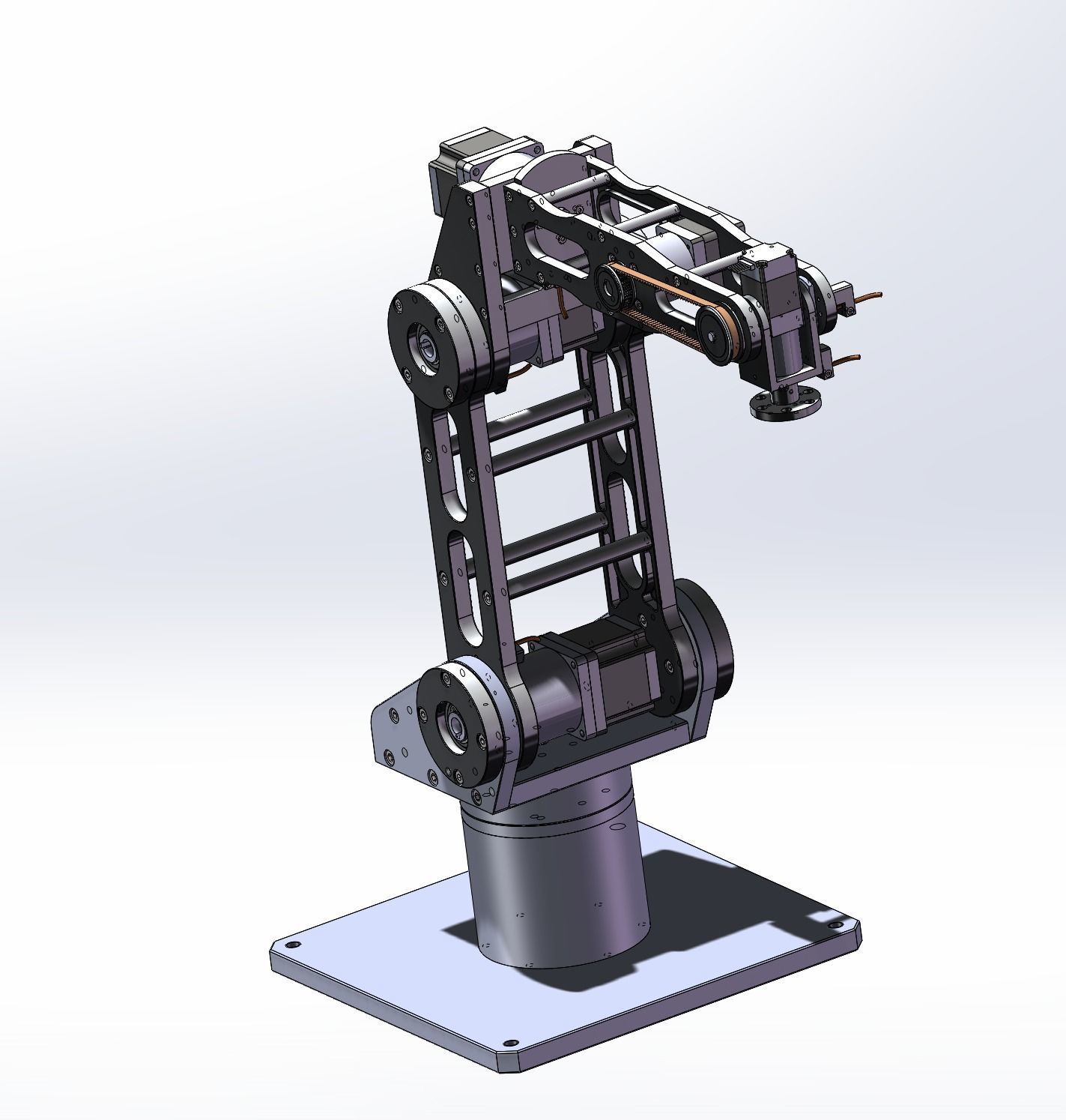 Six manipulator 3D model_8