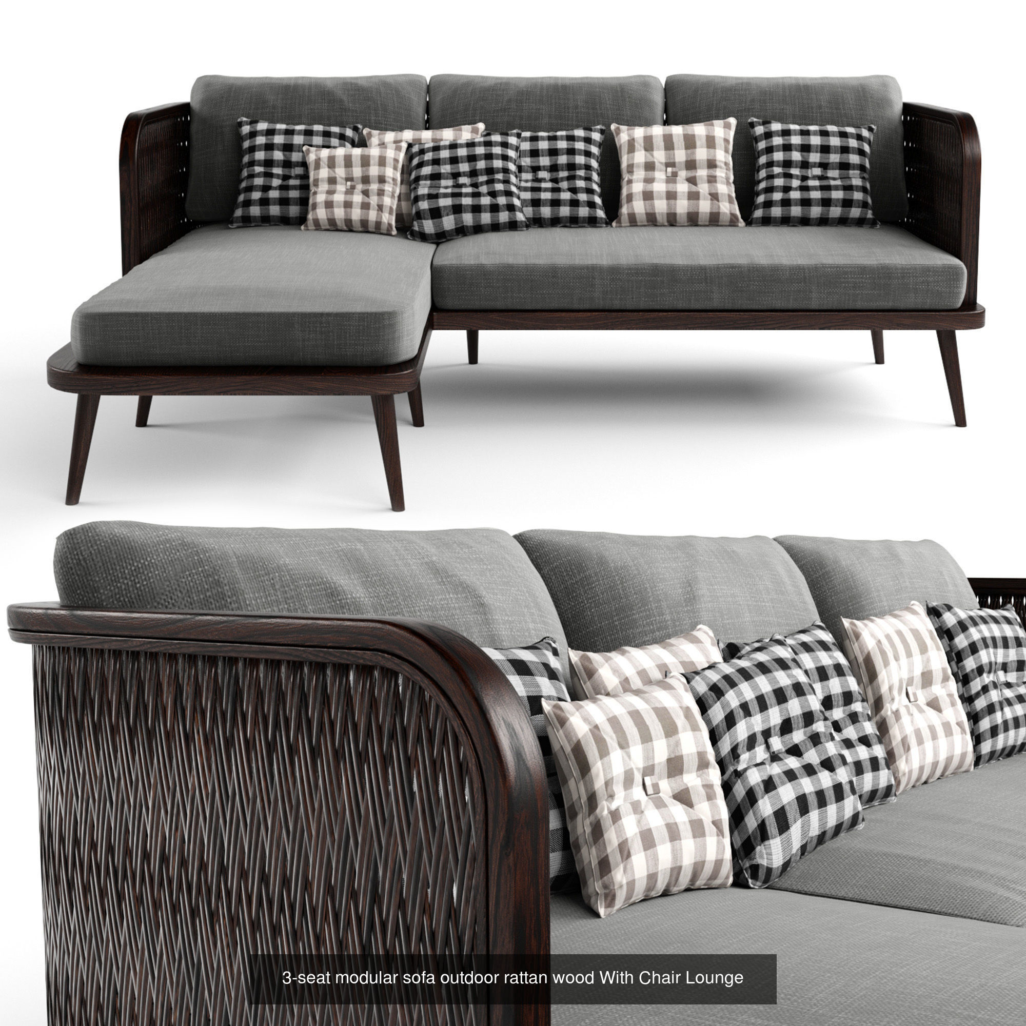 Wooden Rattan Furniture Collection modul3 _5