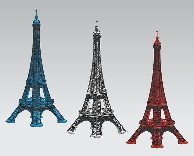 Eiffel Tower 3D model