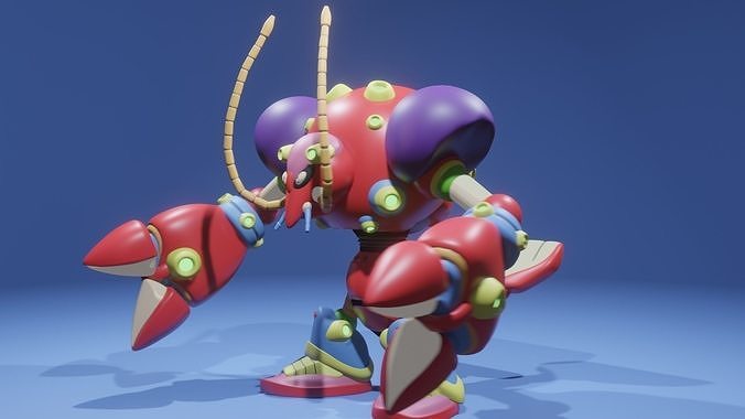 Crush Crawfish 3D print model