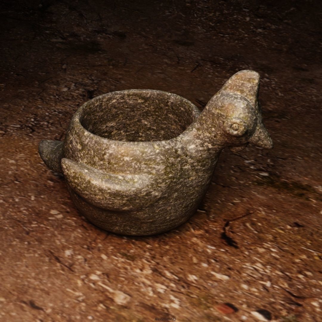 Egg Stand Chicken 3D print model_0