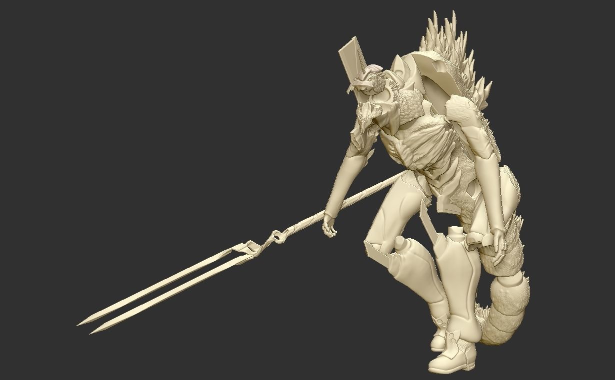 Godzilla x evagelion 3dprint figure 3D print model_24