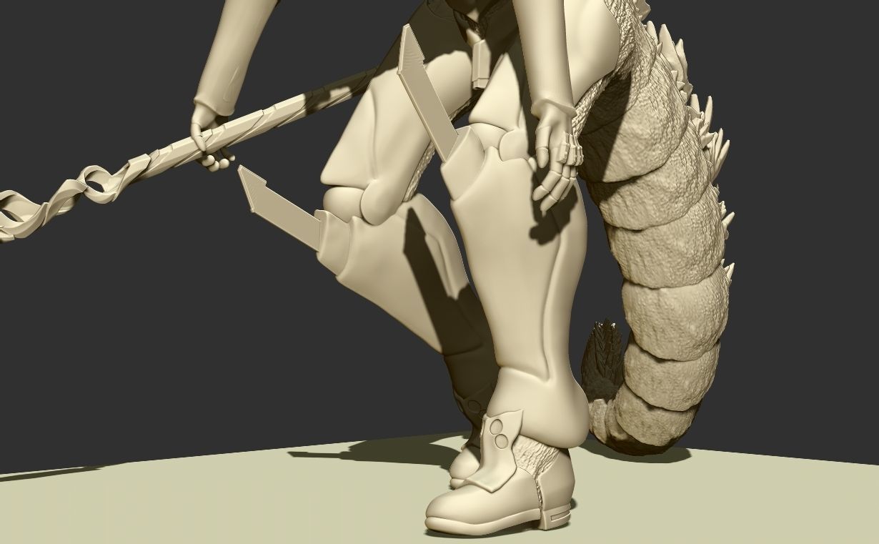 Godzilla x evagelion 3dprint figure 3D print model_23