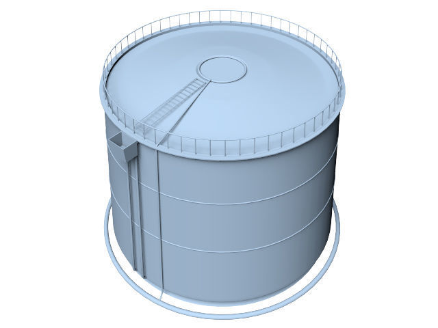 storage tank 3D model_2