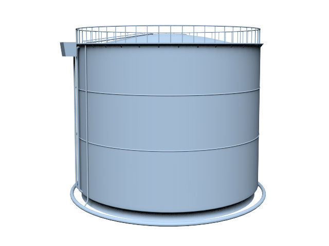 storage tank 3D model_1